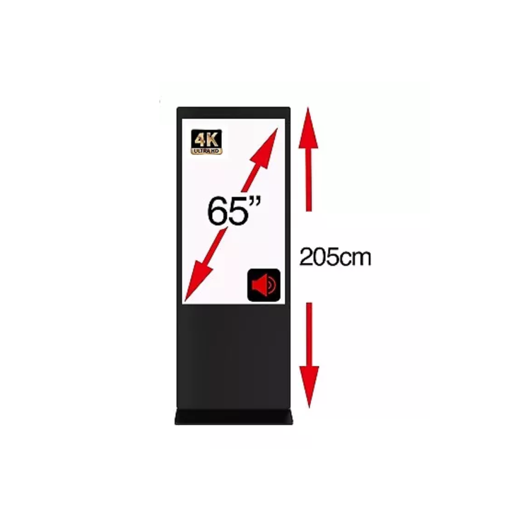 Dahua LDV65-SAI400UM 65" Floor-Standing Digital Signage Display
