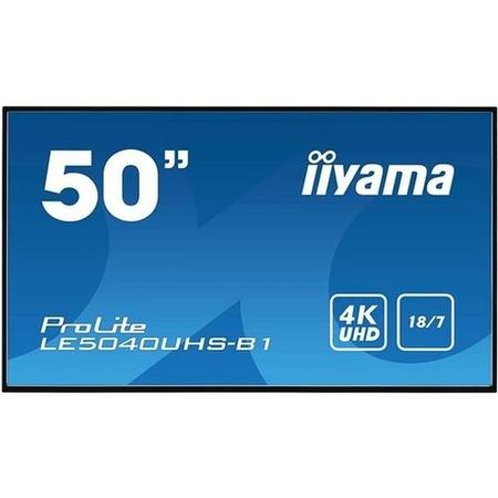 Iiyama LE5040UHS-B1 50" 4K UHD Large Format Display