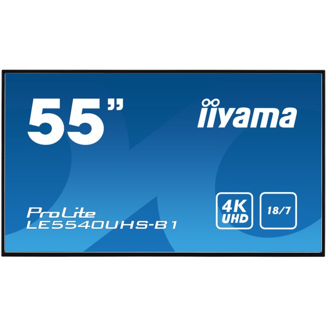 Iiyama LE5540UHSB1 55" 4K Ultra HD Large Format Display