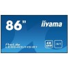 Iiyama ProLite LE8640UHS-B1 86&quot; 4K Ultra HD Large Format Display