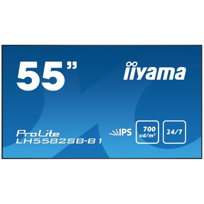 iiyama LH5582SB-B1 55" Full HD Large Format Display