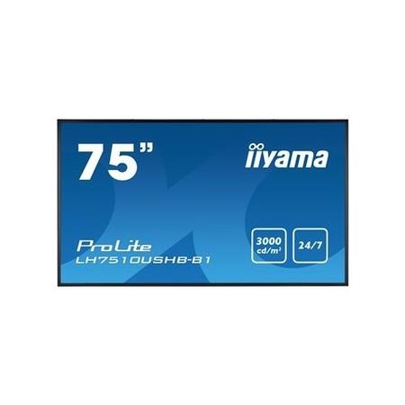 iiyama LH7510USHB-B1 75" 4K UHD Large Format Display