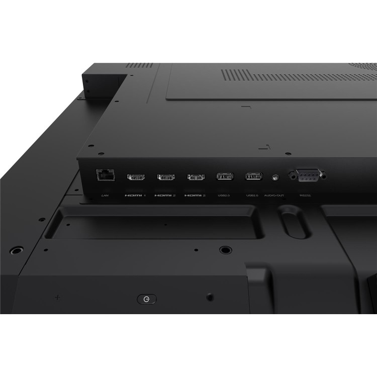 Iiyama 86" 4K UHD professional digital signage display with advanced control and connectivity options