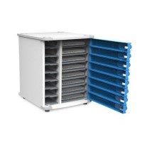 LapCabby Locka 8H BYOD 8 Port Store & Charge for Tablets/Chromebook or Laptops With Code Locks Available - Compact Design