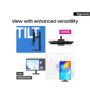 Refurbished Samsung ViewFinity S80UD 32" VA 4K UHD Full Ergonomic Monitor