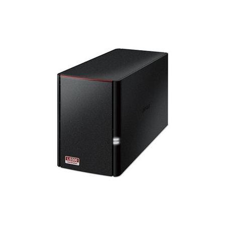 Buffalo LinkStation 520D NAS A 2 Bay – CPU Dual-core 1GHz, DDR3 256MB, RAID 0/1/JBOD, Velocità 110MB/s - 4