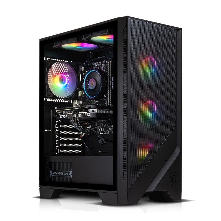 Refurbished AWD IT Elite AMD Ryzen 7 5700X 16GB RAM 1TB SSD RTX 5070 Windows 11 Gaming PC