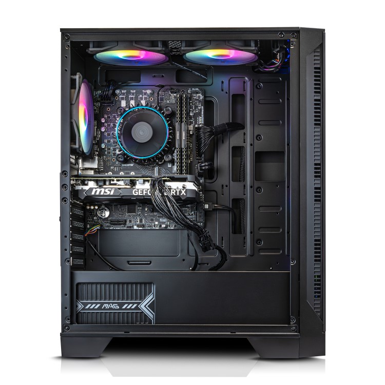 Refurbished AWD IT Elite AMD Ryzen 7 5700X 16GB RAM 1TB SSD RTX 5070 Windows 11 Gaming PC