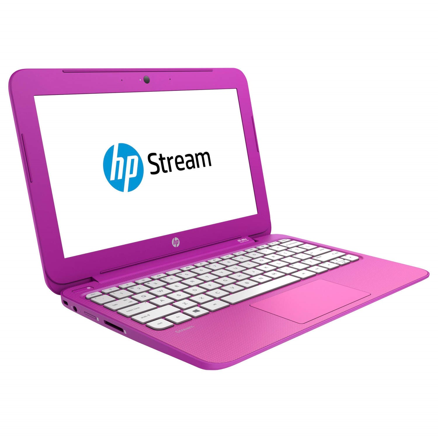 HP Stream 11-d016na Intel Celeron N2840 2GB 32GB SSD HD Windows  With Bing Laptop In Magenta