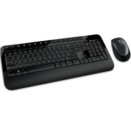 Microsoft Desktop 2000 Wireless Keyboard and Mouse Combo Black