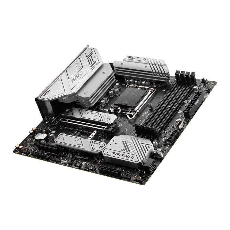 MSI MAG B760M Mortar WiFi II Intel B760 LGA 1700 DDR5 Micro ATX Motherboard