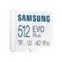 Samsung EVO Plus 512GB UHS-1 Micro SD Card Memory Card + SD Adapter
