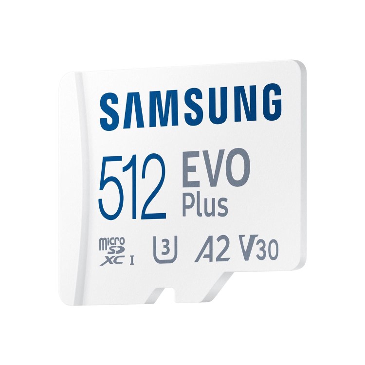 Samsung EVO Plus 512GB UHS-1 Micro SD Card Memory Card + SD Adapter