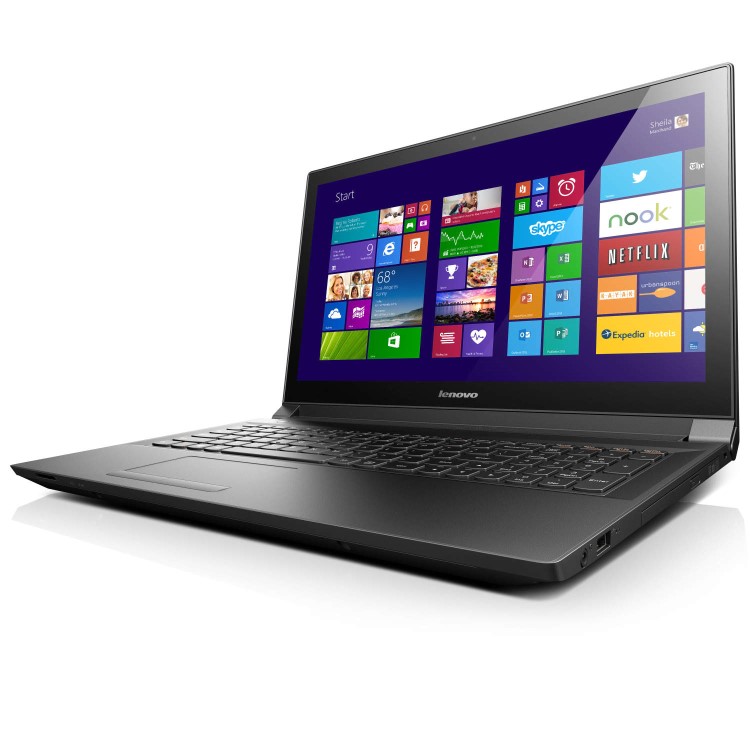 Lenovo Essential B50-45 Quad Core AMD A6-6310 4GB 500GB DVDSM 15.6" Windows 7/8.1 Professional Laptop