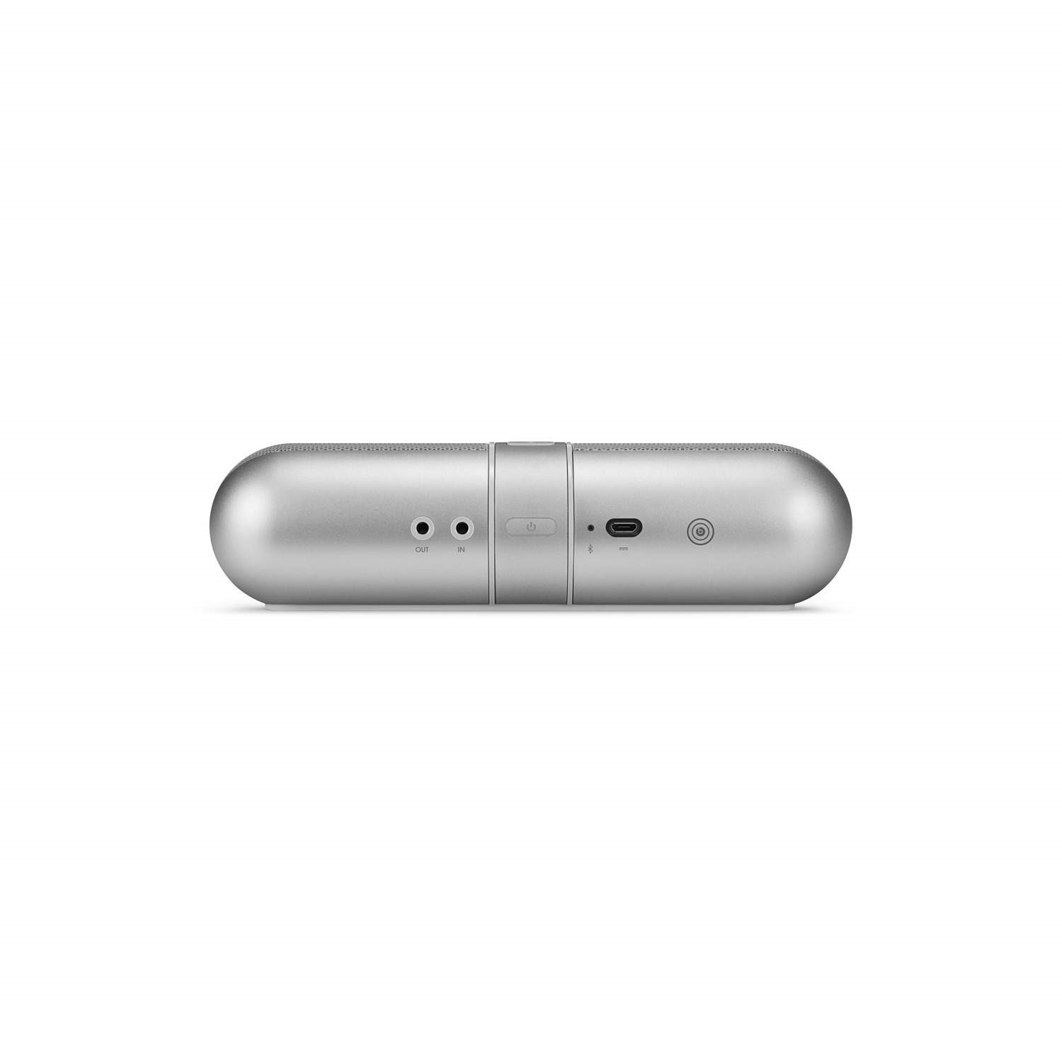 beats pill silver