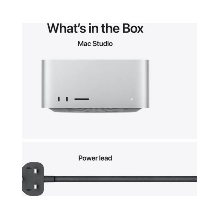 Apple Mac Studio M5 Max 18-Core CPU 32-Core GPU 36GB RAM 512GB SSD macOS - Silver