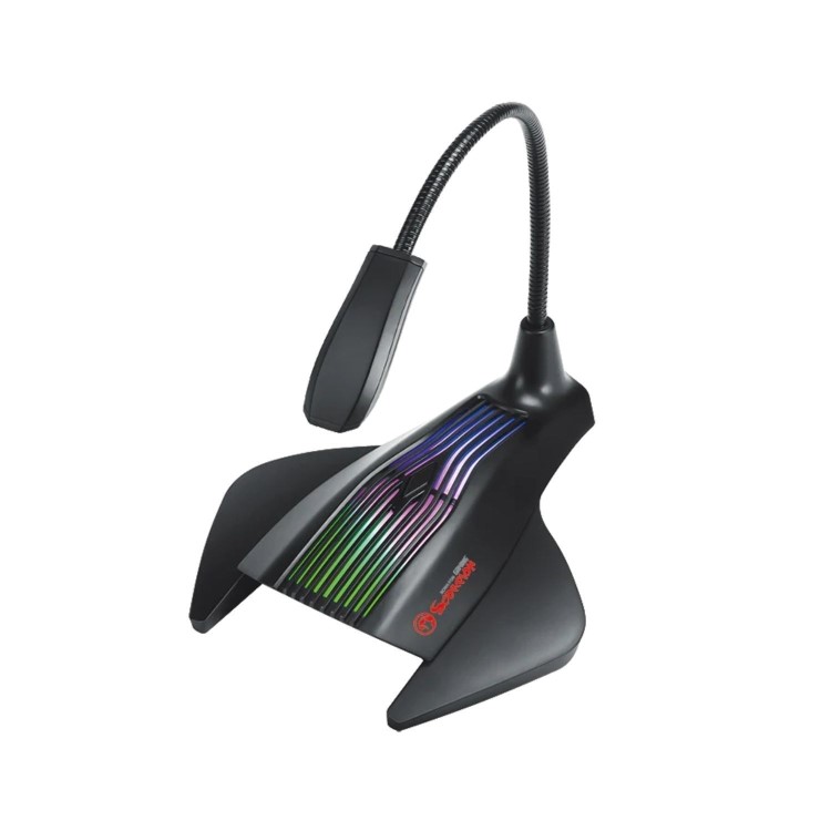 Marvo Scorpion MIC-01 USB RGB LED Black Gaming Microphone