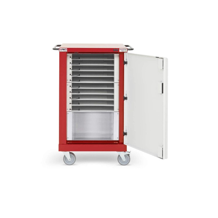 LapSafe Mini Mentor SmartLine Notebook Charging Trolley for 10 Laptops