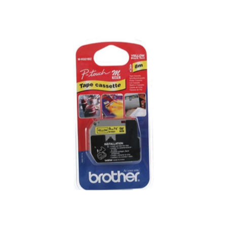 Brother MK621BZ 9mm Plastic Black on Yellow