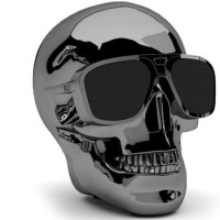 Jarre AeroSkull XS + Chrome Black Bluetooth Speaker