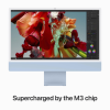 Apple iMac 2023 M3 8 Core CPU 8 Core GPU 8GB 256GB SSD 24 Inch 4.5K All-in-One - Blue