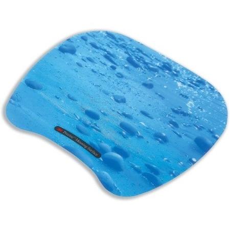 3M  Precise Ultra thin Mouse Mat  - Blue Pebbles