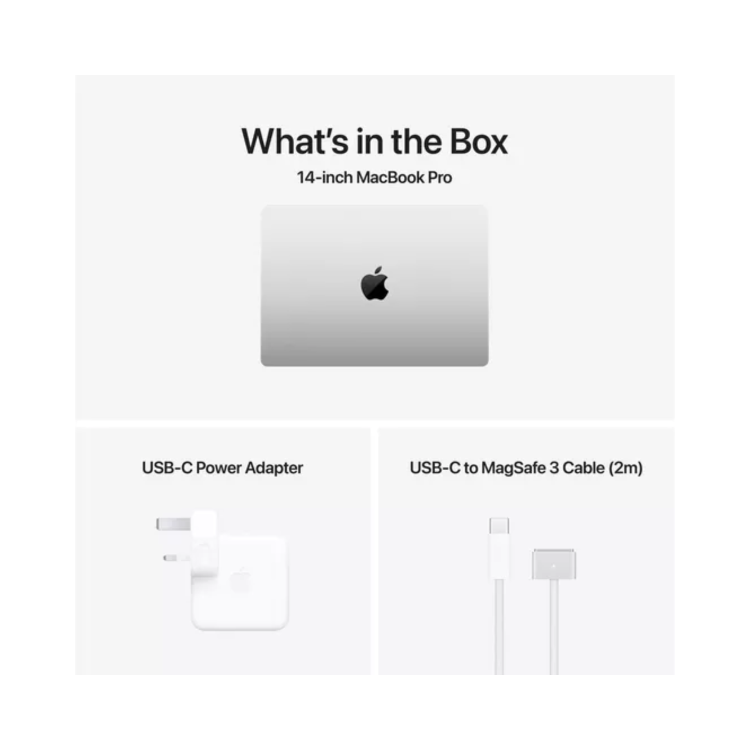 Refurbished Apple MacBook Pro 14.2 Inch M4 Pro 24GB RAM 1TB SSD 2024 - Silver
