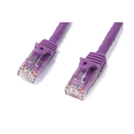 StarTech.com 100 ft Purple Gigabit Snagless RJ45 UTP Cat6 Patch Cable - 100ft Patch Cord