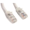 StarTech.com 100 ft White Gigabit Snagless RJ45 UTP Cat6 Patch Cable - 100ft Patch Cord