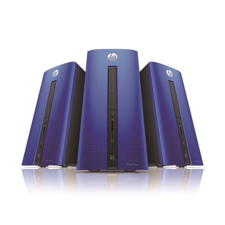 HP Pavilion 550-107na AMD Quad-Core A10-7800 8GB 128GB SSD + 1TB AMD Radeon R5-330 2GB DVD-RW Windows 10 Home Desktop