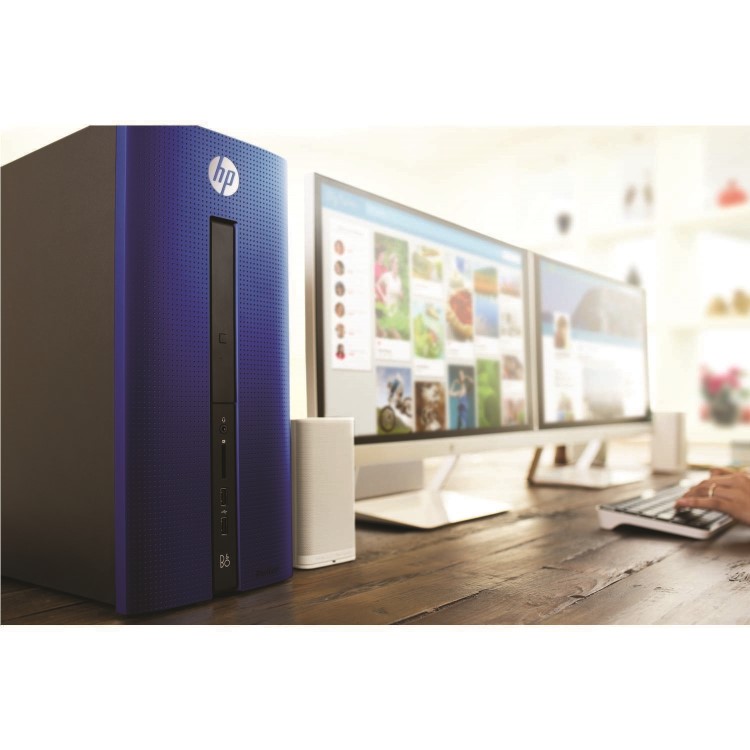 HP Pavilion 550-107na AMD Quad-Core A10-7800 8GB 128GB SSD + 1TB AMD Radeon R5-330 2GB DVD-RW Windows 10 Home Desktop