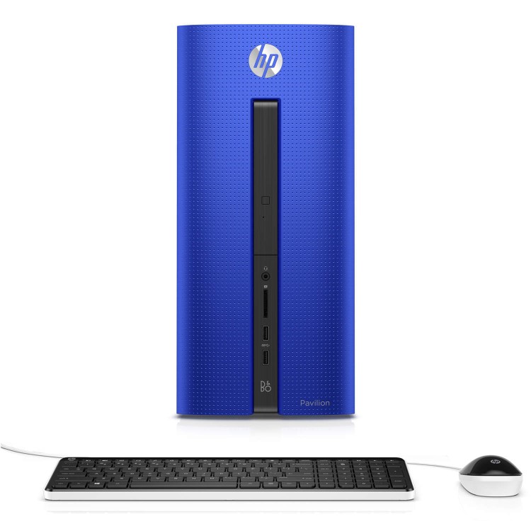 HP Pavilion 550-107na AMD Quad-Core A10-7800 8GB 128GB SSD + 1TB AMD Radeon R5-330 2GB DVD-RW Windows 10 Home Desktop