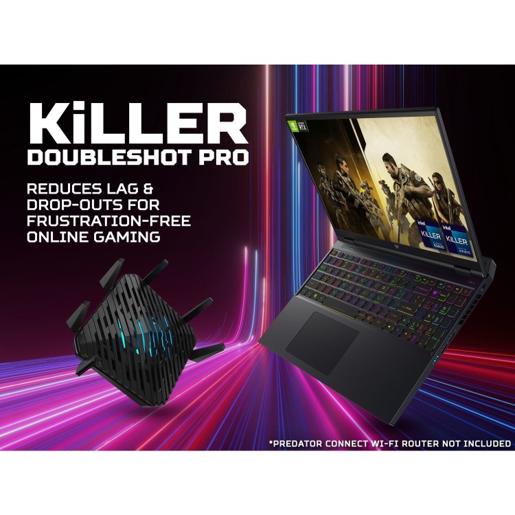 Acer Predator Helios 16 Intel Core i9 32GB 1TB RTX 4080 240Hz 16 Inch Windows 11 Gaming Laptop