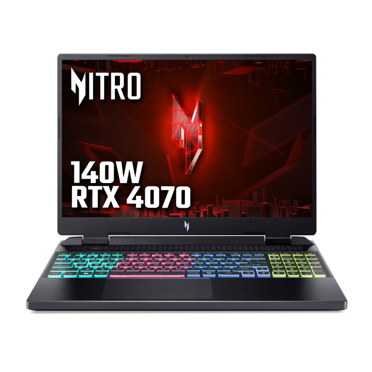Acer Nitro 16 AMD Ryzen 7 16GB 1TB RTX 4070 165Hz 16 Inch Windows 11 Gaming Laptop