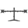 electriQ DUAL Free Standing Monitor Arm For Up to x2 32" Screen