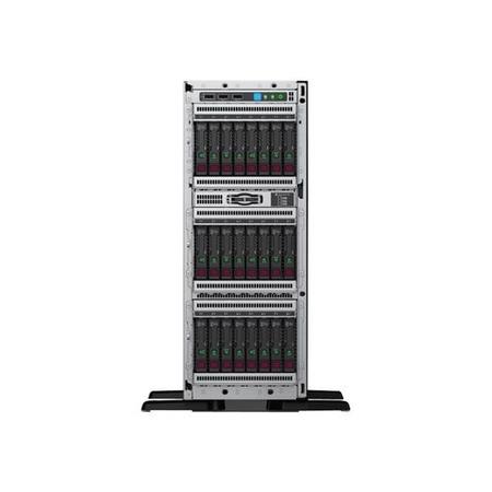 HPE ProLiant ML350 Gen10 Intel Xeon Silver 4214R 2.4GHz 12c 1P 32GB DDR4 SDRAM 2.5 Inch SAS/NVMe 800W 4U Tower Server