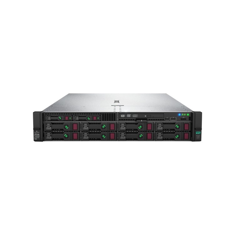 HPE ProLiant DL380 Gen10 Intel Xeon Silver 4210R 2.4GHz 10c 1P 32GB DDR4 SDRAM P408i-a 2.5 SFF SAS/SATA Gigabit Ethernet 800W Rack-mountable Server