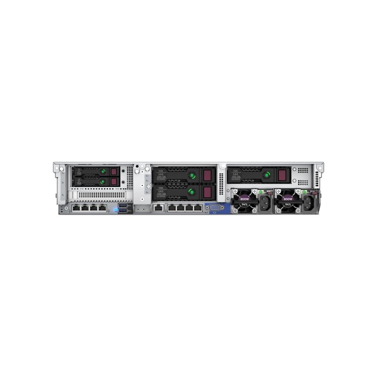 HPE ProLiant DL380 Gen10 Intel Xeon Silver 4210R 2.4GHz 10c 1P 32GB DDR4 SDRAM P408i-a 2.5 SFF SAS/SATA Gigabit Ethernet 800W Rack-mountable Server