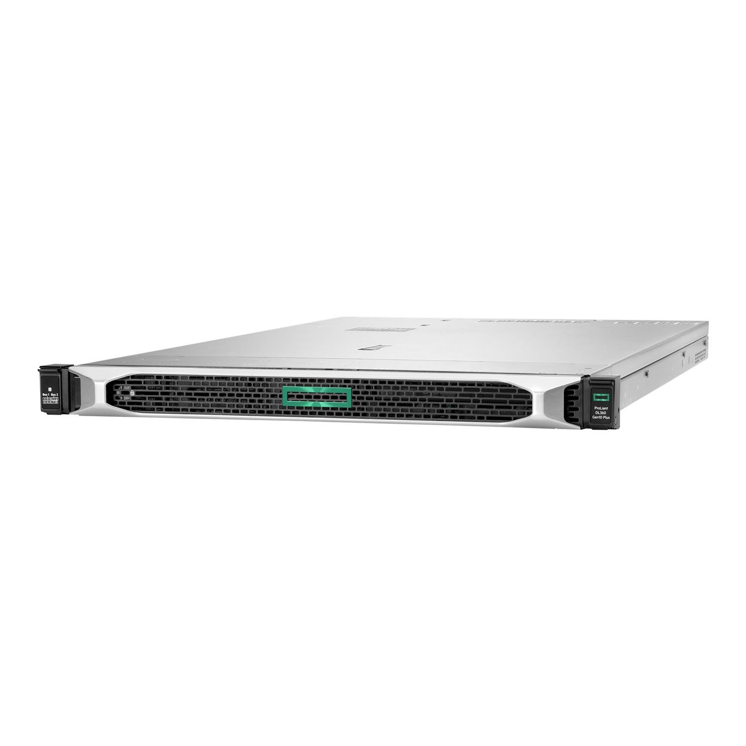 Hewlett Packard HPE ProLiant DL360 Gen10 Plus - Server - rack-mountable - 1U - 2-way - 1 x Xeon Silver 4310 / 2.1 GHz -