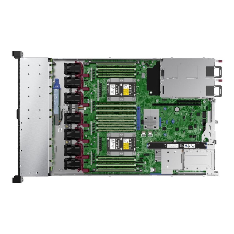 HPE ProLiant DL360 Gen10 Intel Xeon Silver 4208 2.1GHz 8c 1P 32GB DDR4 SDRAM Mr416i-a 2.5 SFF SAS/SATA Gigabit Ethernet 800W 1U Rack-mountable Server