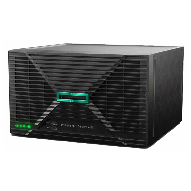HPE ProLiant MicroServer Gen11 0 GB Ultra Micro Tower Intel® Pentium® Gold G7400 3.7 GHz 16 GB DDR5-SDRAM 180 W Server