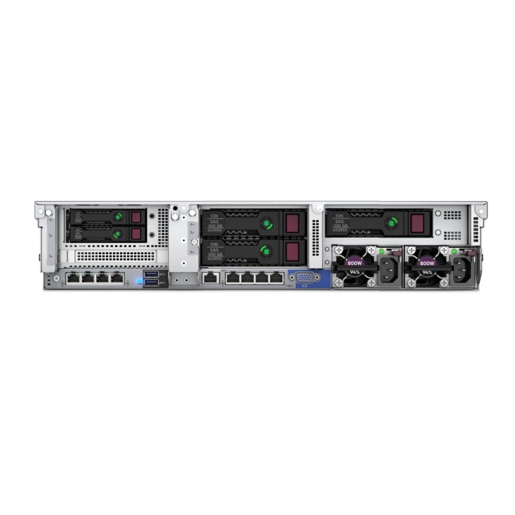 HPE ProLiant DL380 Gen10 Intel Xeon Silver 4210R 2.4GHz 10c 64GB RAM 2x1.92TB SSD 2U Rack Server
