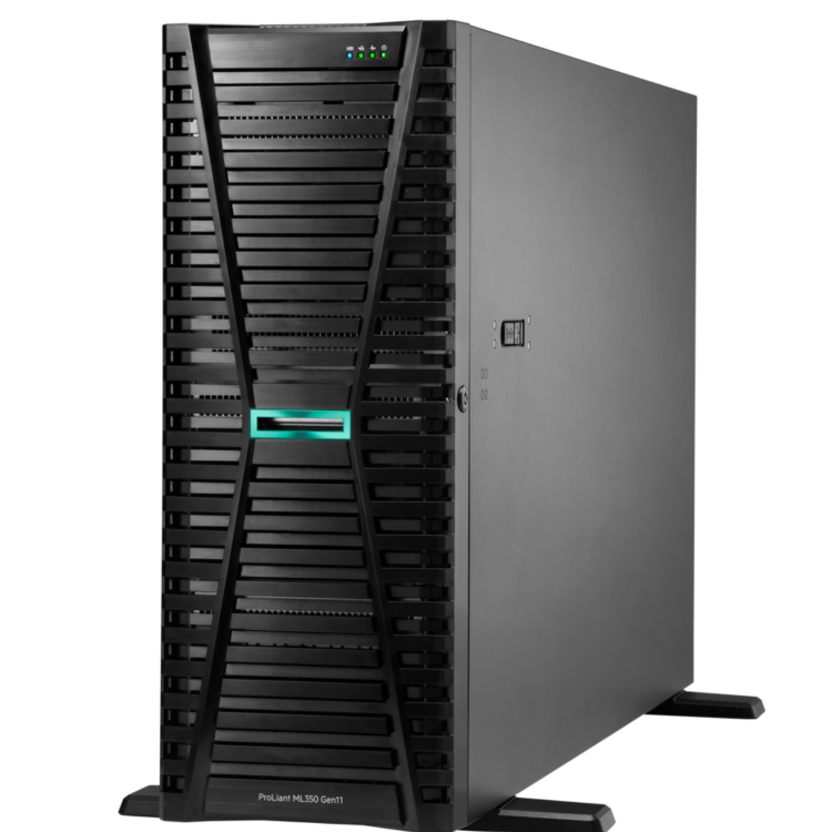 HPE ProLiant ML350 Gen11 Intel Xeon-S 4510 12C 64GB RAM 2x960GB SSD 4U Tower Server