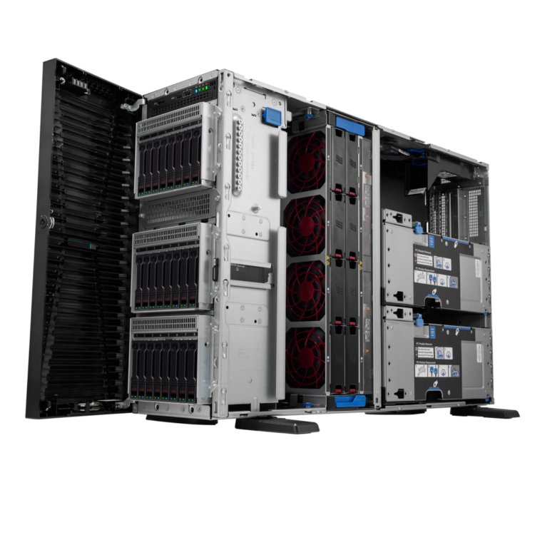 HPE ProLiant ML350 Gen11 Intel Xeon-S 4510 12C 64GB RAM 2x960GB SSD 4U Tower Server