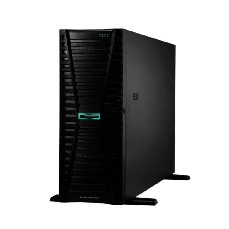 HPE ProLiant ML350 Gen11 Intel Xeon Silver 4510 2.4GHz 12c 64GB RAM 4U Tower Server