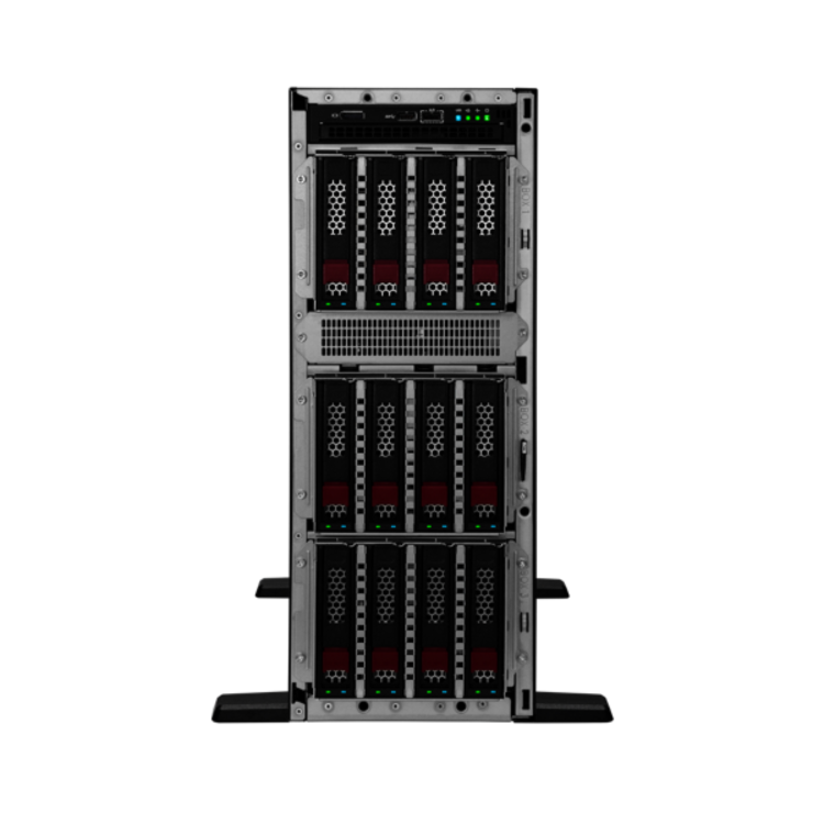HPE ProLiant ML350 Gen11 Intel Xeon Silver 4510 2.4GHz 12c 64GB RAM 4U Tower Server