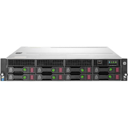 HPE ProLiant DL80 Gen9 Intel Xeon E5-2603v3 6-Core 1.60GHz 1x 8GB RDIMM 8x Hot Plug 3.5in H240 SAS HBA No DVD 900W Rack Server