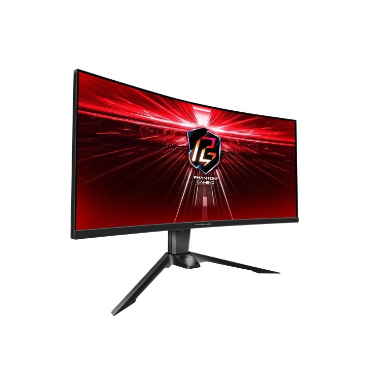 ASRock PG34WQ15R2B 34" VA WQHD 165Hz 1ms Curved Gaming Monitor 