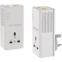 Netgear PLP1000 1000Mbps 1 Port Powerline Adapter - 2 Pack 