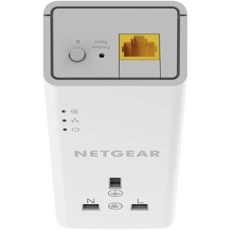 Netgear PLP1000 1000Mbps 1 Port Powerline Adapter - 2 Pack 